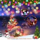 thumbnail image 2 of Lampara Crystal Ball String Lights USB Bubble Ball Fairy Lamp Decor (Colorido 6m) Likrtyny Lámpara, 2 of 9
