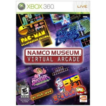 namco museum virtual arcade - xbox 360 (Best 360 Arcade Games)