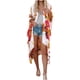 thumbnail image 2 of Puntoco Las mujeres imprimen gasa playa kimono largo cardigan blusa chal suelto tops Outwear Puntoco Puntoco-1, 2 of 9