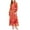 Pink - pink, variant on Taylor Womens Chiffon Flower Print Maxi Dress, Multicoloured, 2