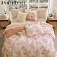 thumbnail image 3 of Amberspace Botanical Flowers Design 7-piece Bed in a Bag Comforter Set with Sheets,Autumn Leaf,King, 3 of 8