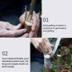 thumbnail image 3 of CHAO Cinta elástica para injertos, 3 uds., 200m x 3cm, cinta elástica biodegradable, película de injerto autoadhesiva, restauración de plantas, vivero de árboles frutales, 3 of 5