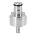thumbnail image 4 of 12Pcs 304 Stainless Steel Carbonation Cap 5/16 Inch Barb, Ball Lock Type, Fit Soft Drink PET Bottles, Homebrew Kegging, 4 of 8