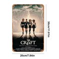 thumbnail image 4 of Chapa Juego Bruja Metal Retro Pintura Hierro Rectangular Del para Pared 20x30cm, 4 of 9