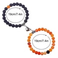 thumbnail image 2 of TUWABEII Matching Couple Bracelets Healing Crystal Bracelets For Couples Home Decor Clearance, 2 of 9