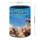 thumbnail image 2 of Sandland-theme Cylinder Pen Holder Pencil Organizer with Flannel Lining PVC Leather Material Cardboard Base for study work 10*8CM, 2 of 6