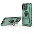 thumbnail image 2 of TECH CIRCLE For iPhone 13 Case with 360°Ring Holder,Lightweight Kickstand Non-Slip Heavy Duty Shockproof Protective with Magnetic Car Mount Holder Case for iPhone 13 6.1" 2021,Green, 2 of 7