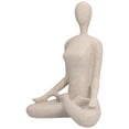 thumbnail image 3 of Figuras de postura de yoga, estatua de postura de yoga, estatua de resina de piedra arenisca nórdica, estatuas de resina para decoración del hogar, uso conveniente, 3 of 8