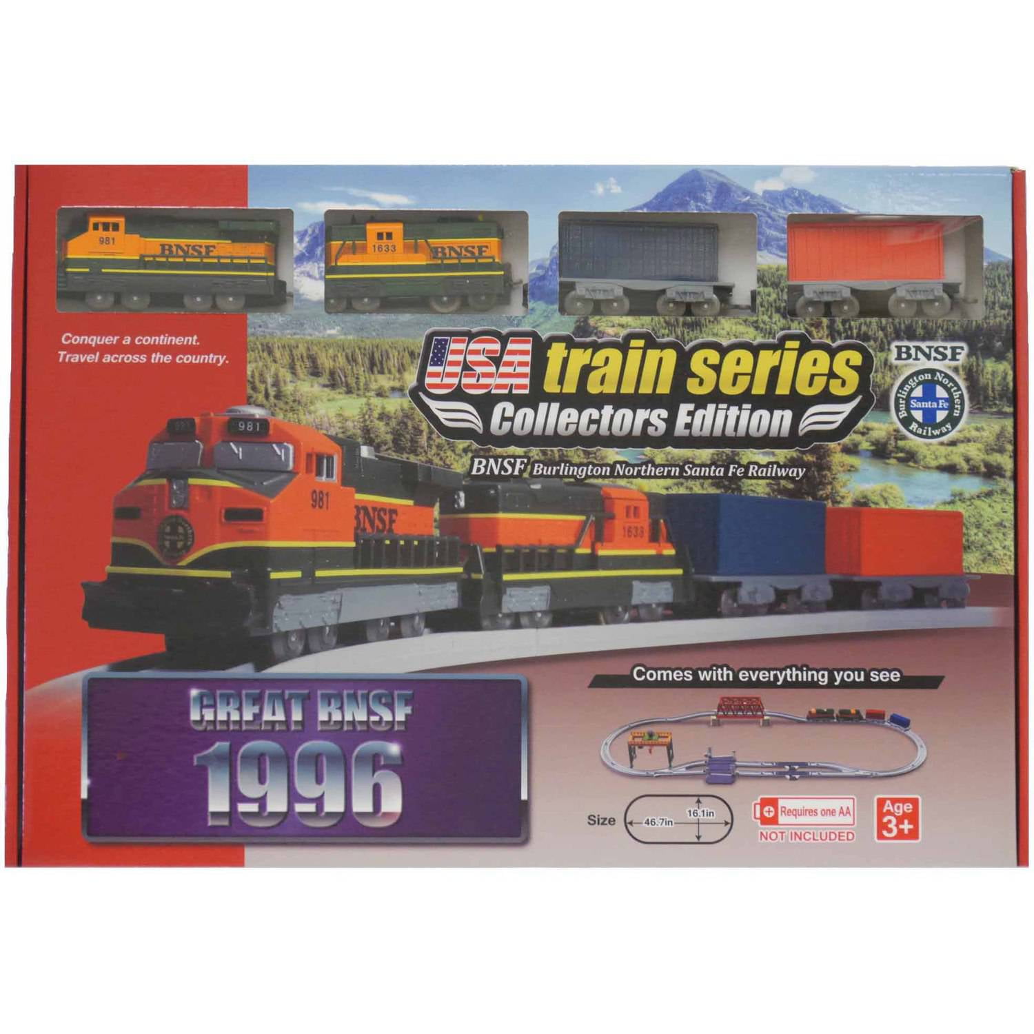 burlington northern train set