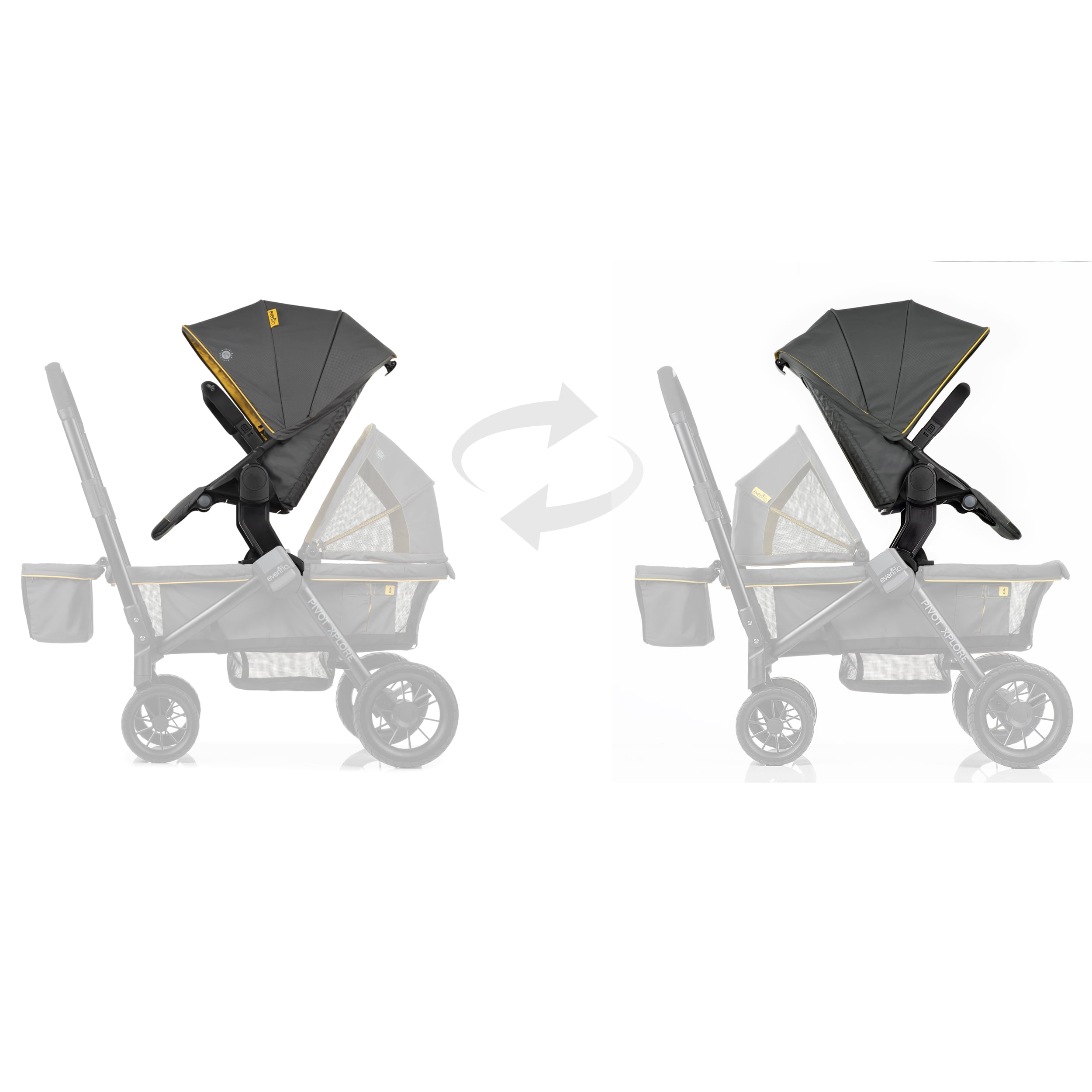 Pivot Xplore Infant Car Seat Adapter Evenflo® Official, 57 OFF