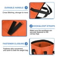 thumbnail image 3 of Uxcell Canopy Weight Sand Bags Extra Large Weights Bags Waterproof Tent Leg Sandbags Orange 18x9", 3 of 7