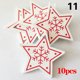 thumbnail image 3 of 10 piezas/juego de adornos colgantes de madera para árbol de Navidad, adornos navideños, colgantes de alce de nieve, regalo de Año Nuevo para fiesta en casa, 3 of 5
