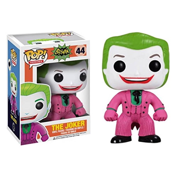 Figura de Vinil Funko POP Heroes Joker 1966 Multicolor