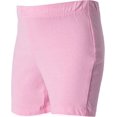 thumbnail image 3 of My Way Girls' Value Pack Solid Cotton Bike Shorts - Black, Purple, Pink - 10, 3 of 7