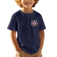 thumbnail image 4 of ibiyuan Autism Awareness Shirt Kids Autistic Tshirt Puzzle Heart Graphic Tee Inspirational Tops for Toddler Boys Girls,Navy, 4 of 6
