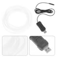 thumbnail image 2 of Miangastore Car Strip Light Interior USB Neon Light Car Light Ambient Lighting Kit for Car, 2 of 9