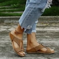 thumbnail image 5 of Nuevas sandalias con punta de boca de pez y tacón alto de cuña para mujer Wmkox8yii  nm5796, 5 of 5