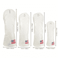 thumbnail image 3 of USA Flag Golf Headcover – PU Leather Driver/Fairway/Hybrid Cover, 3 of 8