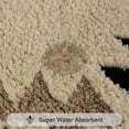 thumbnail image 2 of Bathroom Rugs Sets 4 Piece with Toilet Lid Cover, Non Slip Bathroom Mats Extra Soft Chenille Bath Rugs Absorbent Shaggy Rugs Perfect Plush Mats U-Shaped Toilet Rug and Toilet Cover Kitchen, 2 of 9