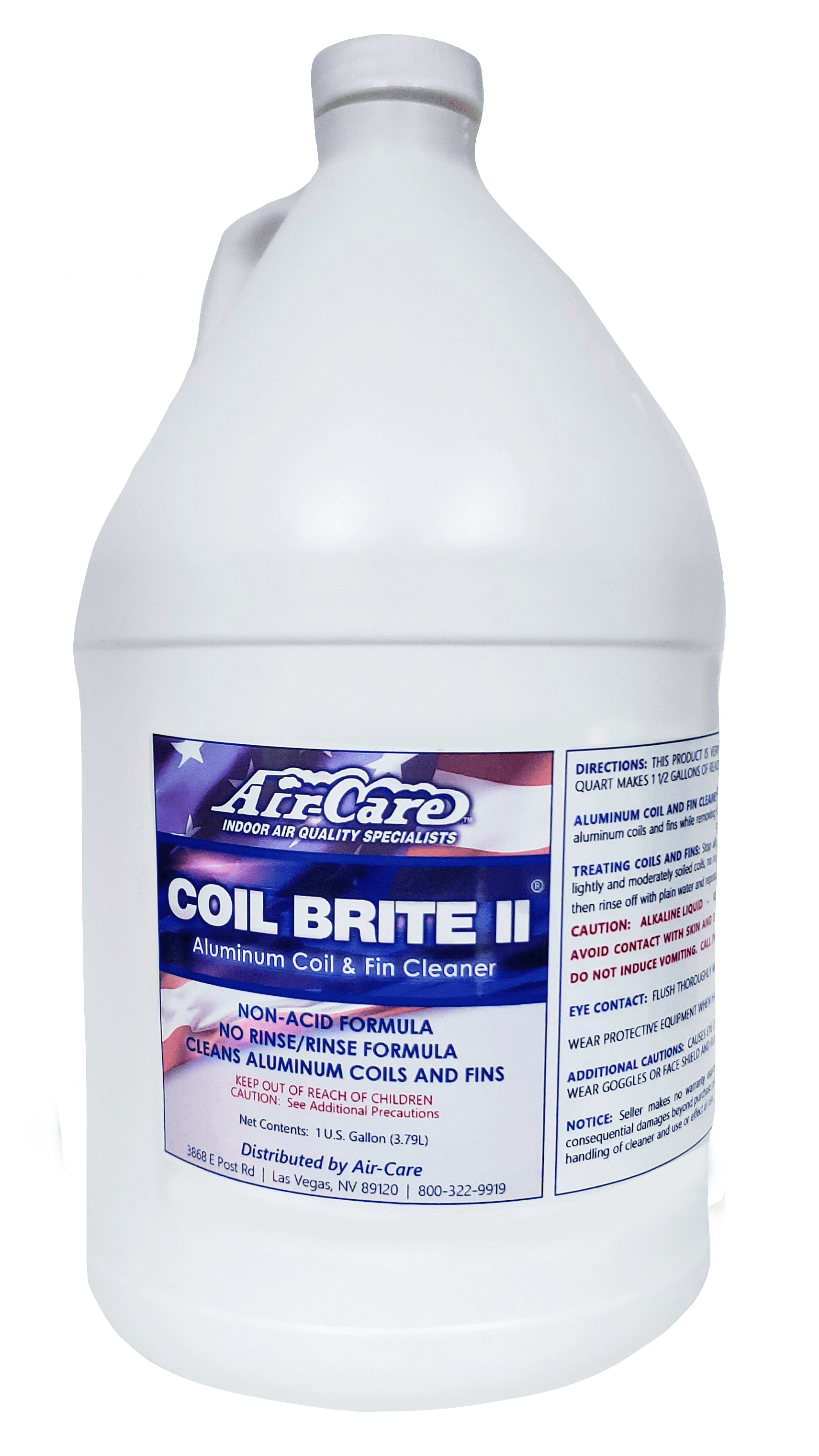 AirCare Coil Brite II , Coil Cleaner 1 Gallon
