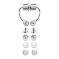 thumbnail image 3 of Anillo para la Nariz Salvador Conjunto de Pernos para Perforaciones Corporales Estilo B, 3 of 10