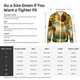 thumbnail image 6 of Haiem Artistic Oil Painting Sunflower UPF 50+ Fishing Shirts for Men Long Sleeve UV Sun Protection Hoodie Non-Mask Outdoor Hiking Shirts, 6 of 8