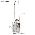 thumbnail image 2 of FORMRS Crossbody Bag for Women Quilted Travel Shoulder Cell Phone Purse with Chain Strap Handbag, Green Geometric, 2 of 7