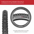 thumbnail image 3 of Llanta para Bicicleta R26 x2.10 Kenda K1059 Caucho/Kevlar Negro 26' 2.1', 3 of 8