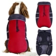 thumbnail image 5 of Kuoser Dog Winter Coat with Plush Collar, Waterproof&Windproof Pet Warm Jacket with Harness Hole, Reflective Puppy Cold Weather Vest, Cozy Pet Fleece Lined Outdoor Clothes for Small Medium Large Dogs, 5 of 7