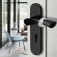 thumbnail image 4 of Set of 10 Door Handle Stops Transparent PVC Door Stop Ø18mm, 4 of 5