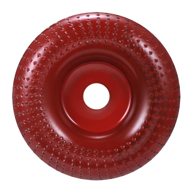 Kearding Disco abrasivo de ángulo de madera, herramienta rotativa de tallado de lijado, disco abrasivo para amoladora angular, revestimiento de carburo Teteras Numero 5
