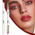thumbnail image 2 of Double-headed Lipstick Pen Lip Liner Color Waterproof Rotating Lipstick Lip Liner Integrated Lipstick And 24-hour Lip Liner, 2 of 5
