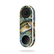 MightySkins NEHEL-Action Fish Puzzle Skin for Nest Hello Video Doorbell - Action Fish Puzzle