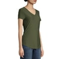 thumbnail image 4 of No Boundaries Juniors' Short Sleeve V-Neck Tee, 4 of 6