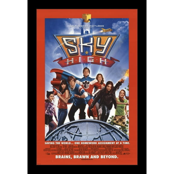 SKY HIGH - 11x17 Framed Movie Poster