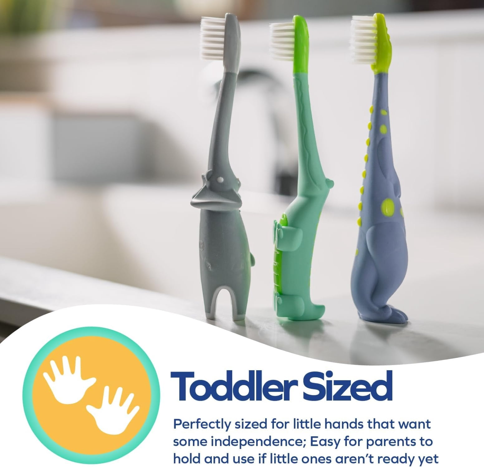 Dr. Talbot's Toddler Animal Toothbrush 2pk