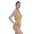thumbnail image 5 of Daiia Shark Print printed 2 piece Swimsuit Bikinis for Women High Waisted Racerback Bathing Suits Summer Tummy Control Scoop Neck Swimwear-Small, 5 of 8