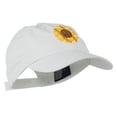 thumbnail image 5 of Sunflower Embroidered Cap - White OSFM, 5 of 5