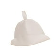 thumbnail image 4 of Gorro de fieltro para sauna, gorro de baño, protección para la cabeza para sauna, versátil, se recomienda lavar a mano, 35 x 23 cm, accesorio cómodo p, 4 of 8