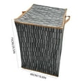 thumbnail image 2 of Sac de Rangement Pliable pour Garde-Robe Portable à Grande Capacité avec Poignée Renforcée et Fermeture Éclair pour l'Organisation du Textile de Maison, 2 of 6