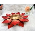 thumbnail image 3 of Petit Bol Style Lotus Urli Rouge, 3 of 3