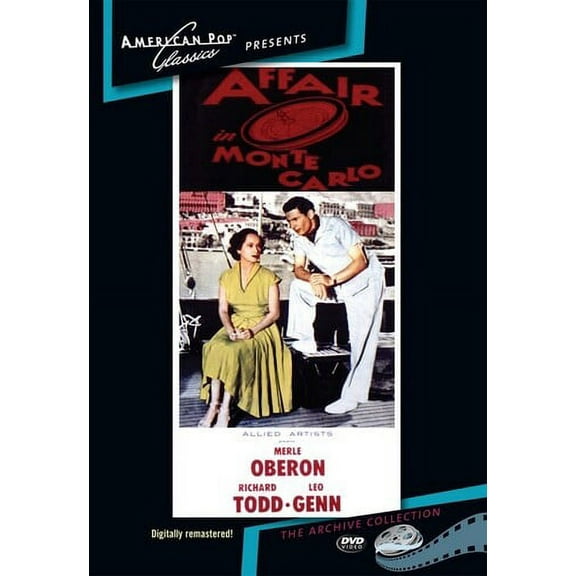 Affair in Monte Carlo (DVD), American Pop Classic, Drama