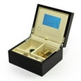thumbnail image 3 of Contemporary 18 Note Hi Gloss Macassar Finish 3.6" LCD Video Jewelry Box - Over 400 Song Choices - Beautiful in My Eyes - SWISS, 3 of 4