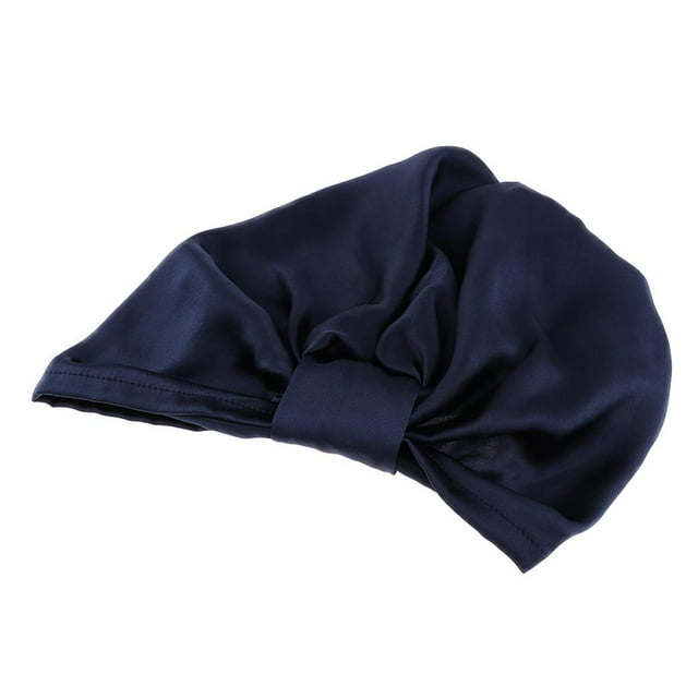 Mujeres Seda Elástica Gorro de Dormir Nudo Gorro de Dormir Head Wrap Night jinwen Sombreros para dormir