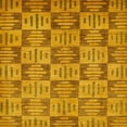 thumbnail image 1 of Ahgly Company Indoor Square Abstract Sedona Brown Abstract Area Rugs, 3' Square, 1 of 6