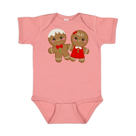 

Inktastic Gingerbread Couple Gift Baby Boy or Baby Girl Bodysuit