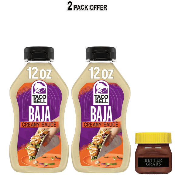 Taco Bell Creamy Baja Sauce, 12 fl oz