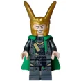 thumbnail image 3 of LEGO Superheroes: Loki Minifigure with Staff and Tessaract, 3 of 4