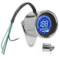 thumbnail image 2 of Speedometer, MPH Speedometer LCD 0-160KM/H  For Motorcycle Modification For Motorbike, 2 of 8