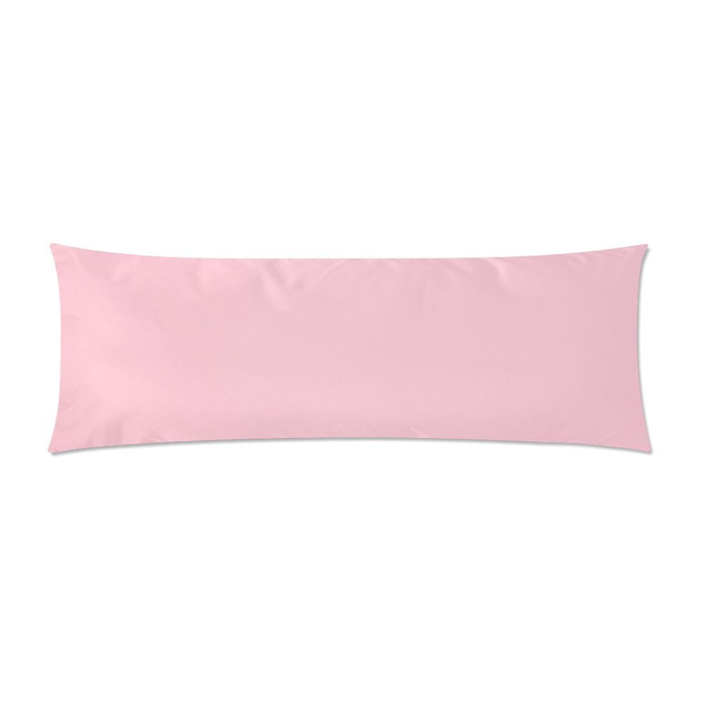 YUSDECOR Pink Body Pillow Pillowcase Pillow Protector Cushion Cover 20x60 Inch Walmart Canada
